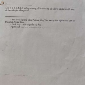 Báo cáo của Sở Mật thám Pháp ngày 451938 về tổ chức Hội ái hữu ở Bình Định và Phú Yên
